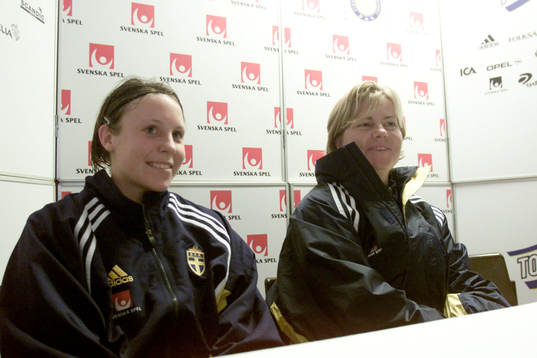 Marika Domanski-Lyfors och Hanna Ljungberg