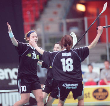 Johanna Breiding, Maria Åkerblom och Nicole Reiser,