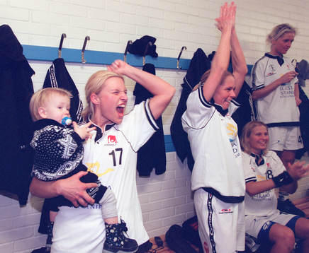 Jeanette Giørtz och Balrog jubel. (Jeanette Giörtz)