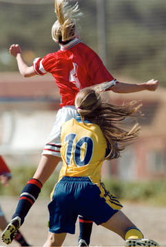 Fotboll, La Manga, F 18, Sverige - Norge