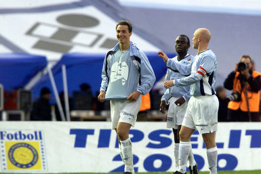 Zlatan Ibrahimovic, Malmö jublar
