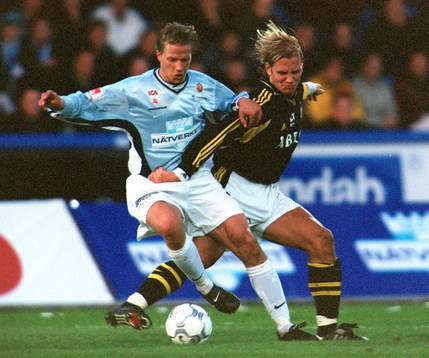 Erik Johansson, Malmö FF och Martin Åslund, AIK