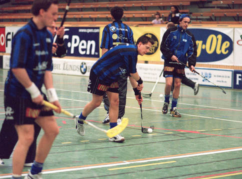 Innebandy, SM-final, Warberg – Haninge, Uppvärmning