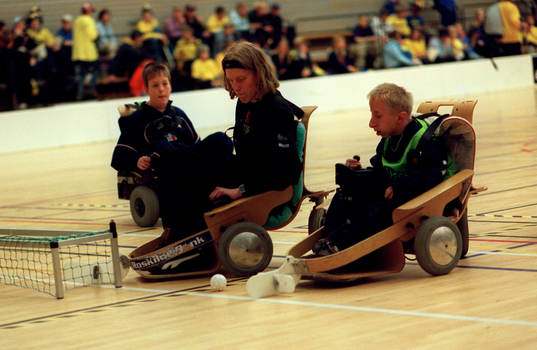 Innebandy, 4-nationers, Sverige -  Norge. Handikappade