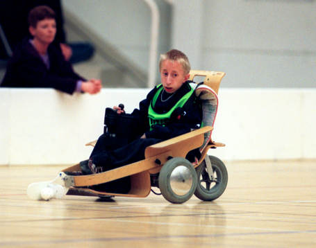 Elbandy, innebandy, handikappade