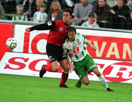 Gustaf Andersson, Örebro och Roger Sandberg, Hammarby