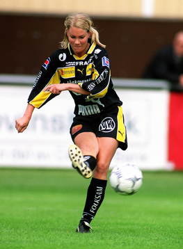 Fotboll, Allsvenskan, dam, Hanna Marklund, Umeå