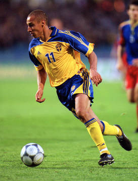 Henrik Larsson (Henke Larsson), Sverige