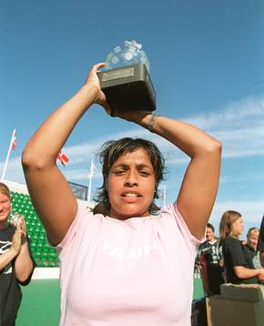 Båstad Outdoor Open 2001. Falun vann damklassen