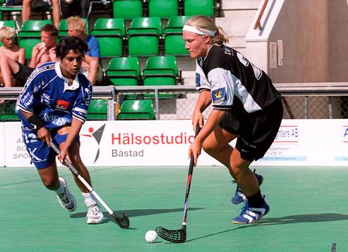 Båstad Outdoor Open 2001. Damfinal, Halmstad - Falun