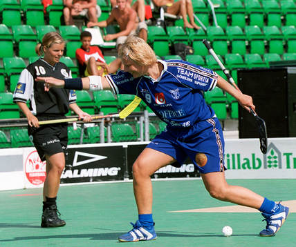 Båstad Outdoor Open 2001. Damfinal, Halmstad - Falun