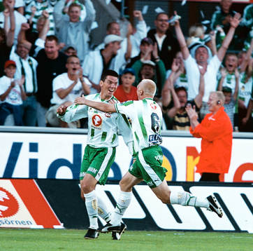 Johan Andersson och Christer Fursth, Hammarby