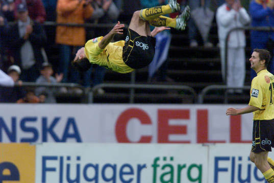 Fotboll, allsvenskan, Bruno Franca, Elfsborg, jubel