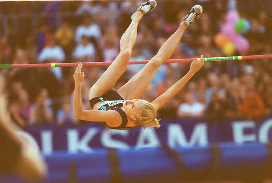 Kajsa Bergqvist, höjdhopp