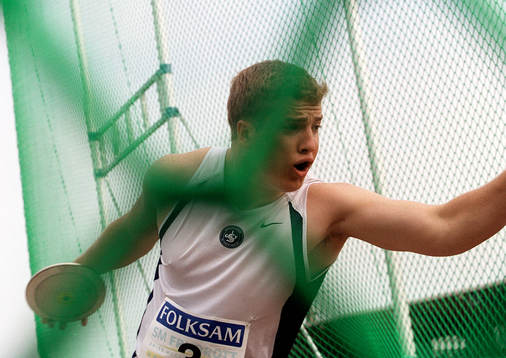 Niklas Arrhenius, Spårvägens FK, diskus