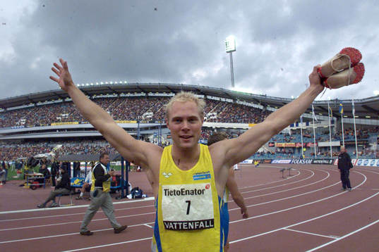 Friidrott, Finnkampen, Erik Wahn, Helsingborg avgjorde