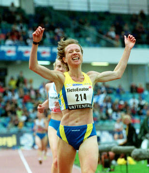 Malin Öhrn vinner 5000 m