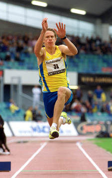 Christian Olsson, tresteg