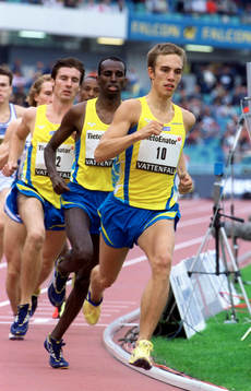 Rickard Pell, Rizak Dirsche och Mattias Norling, 800 m
