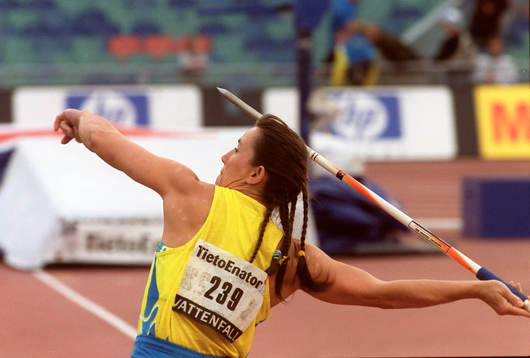 Elisabeth Wahlander, spjut
