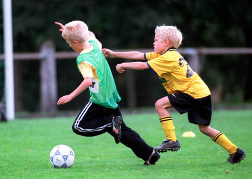 Fotboll Knatte, IFK Hässleholm-Olympia, småklubbsfotboll