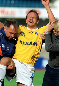 Jonas Danielsson, IFK Malmö, skadad