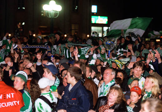 Hammarby firas av fansen