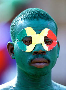 Mali - Liberia, supporter