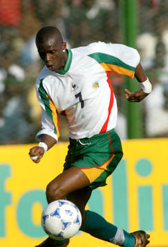 Egypten - Senegal. Henri Camara, Senegal