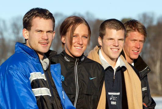 Stefan Holm, Kajsa Bergqvist, Staffan Strand och Christian