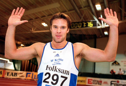 Friidrott. Inne-SM. Robert Kronberg vann finalen i 60 m