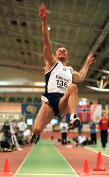 Friidrott. Inne-SM. Mattias Sunneborn