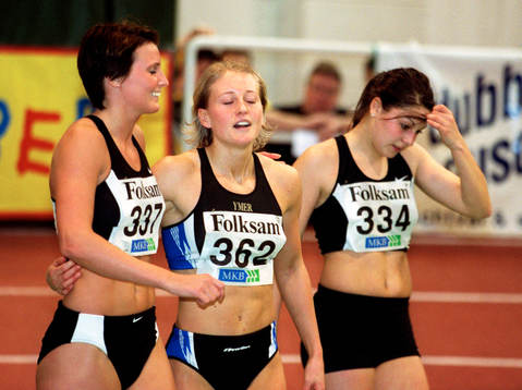 Karin Jönsson, Anna Pettersson och Daniela
