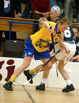 Sverige slog Finland med 2 - 1 och vann