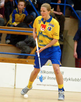 Innebandy. Angela Bengtsson