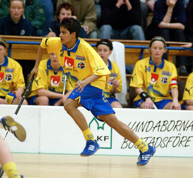 Innebandy. Sara Bergström