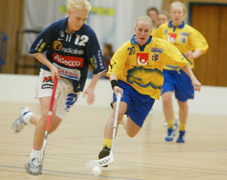 Innebandy. Susanna Touminen