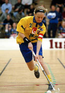 Innebandy. Hermine Dahlerus
