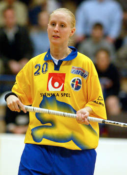 Innebandy. Susanna Touminen