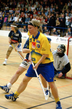 Innebandy. Tanja Esko