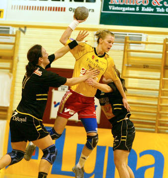 Handboll. Dam. SM-final. Team Skåne - Sävehof. Sara
