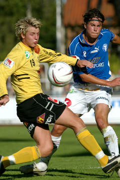 Daniel Nilsson, Mjällby och Jens Sloth, Trelleborg