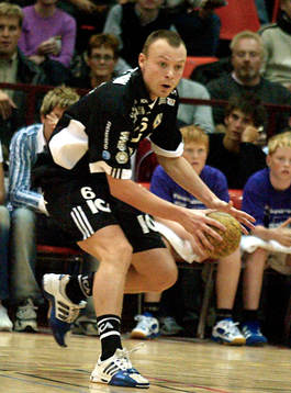 Handboll, elitserien,  Redbergslid. Henrik Lundsdtröm - en