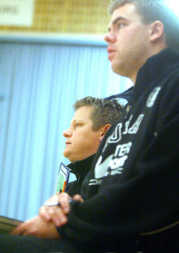 Glenn Stjernkvist (t.v.) och Staffan Nordhöj, tränare,