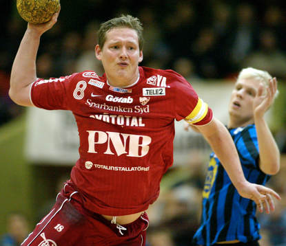 Handboll, elitserien, Ystad - Djurgården. Stian Tönnesen,