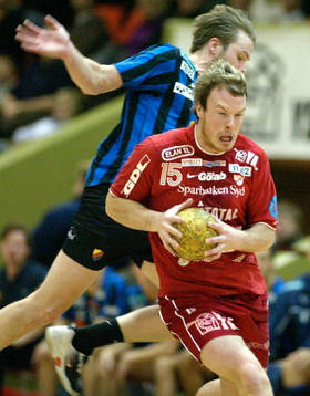 Handboll, elitserien, Ystad - Djurgården. Alexander