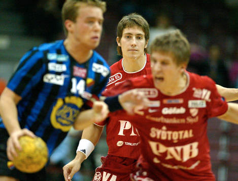Handboll, elitserien, Ystad - Djurgården. Marcus Ahlm