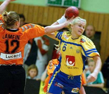 Jennie Florin, Sverige gör ett av sina mål