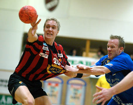 Handboll. Elitserien. H43 - Djurgården. Fredrik