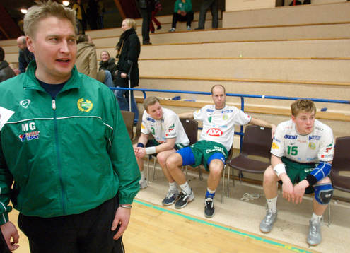 Magnus Grahn, tränare Hammarby och spelarna deppar